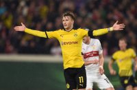 Fussball DFB Pokal Viertelfinale 15/16: VfB Stuttgart - Borussia Dortmund