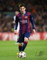 Fussball CHL  Saison 2014/2015: Lionel Messi (Barca)