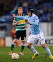 Fussball Europa League Saison 2012/2013: Hernanes (Lazio Rom)