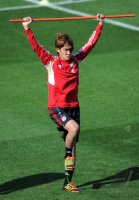 Fussball 1. Bundesliga 11/12: FC Bayern Muenchen Training in Doha