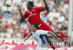 FUSSBALL  1. Bundesliga SC Freiburg-Rostock