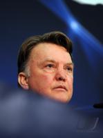 FUSSBALL International CHL 09/10: Trainer Louis van Gaal (FCB)