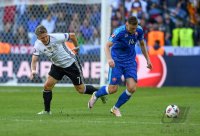 Fussball Europameisterschaft Achtelfinale 2016: Deutschland - Slowakei