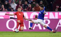 Fussball 1. Bundesliga Saison 19/20: FC Bayern Muenchen -  FC Schalke 04