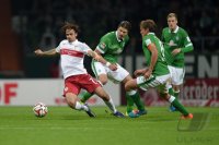 Fussball, 1. Bundesliga  Saison 2014/2015: SV Werder Bremen - VfB Stuttgart
