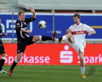 FUSSBALL  1. BUNDESLIGA  09/10    VfB Stuttgart - Eintracht Frankfurt