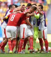 FUSSBALL WM 2014, Gruppenphase: Schweiz - Ecuador