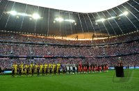Fussball 1. Bundesliga, Supercup: FC Bayern Muenchen - Borussia Dortmund