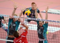 Volleyball 1. Bundesliga  Saison  14/15: TV Rottenburg  - SWD powervolleys Dueren