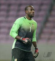 FUSSBALL INTERNATIONAL:  Torwart Roland NDY Assembe (Kamerun)