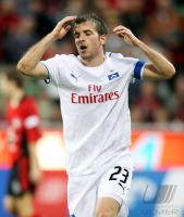 Fussball, 1. Bundesliga: Leverkusen - Hamburg