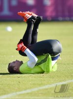 Fussball Training Deutsche Nationalmannschaft: Torwart Manuel Neuer (Deutschland)