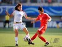 Fussball Frauen FIFA U 20  WM  2008   Finale   Korea DVR - USA