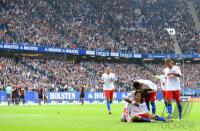 FUSSBALL, 1. BUNDESLIGA, Hamburger Jubel