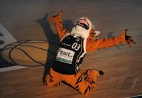 Basketball 1. Bundesliga 2011/2012:  Walter Tigers Tuebingen - Fraport Skyliners Frankfurt