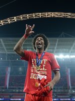 Fussball Champions League Finale 2013:  JUBEL Dante (FC Bayern Muenchen)