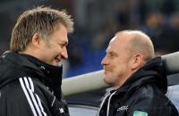 FUSSBALL 1. BUNDESLIGA: Hamburg - Bremen, BEIERSDORFER und SCHAAF
