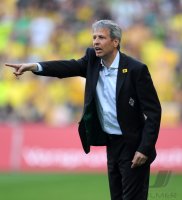 Fussball 1. Bundesliga: Trainer Lucien Favre (Borussia Moenchengladbach)