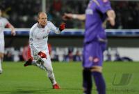 FUSSBALL  International CHL 09/10 : JUBEL ROBBEN (FC Bayern  Muenchen)