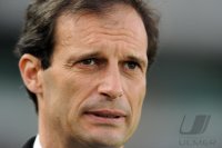 FUSSBALL SERIE A:  Trainer Massimilliano Allegri (AC Mailand)