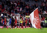 Fussball 1. Bundesliga Saison 21/22: FC Bayern Muenchen -  Hertha BSC Berlin