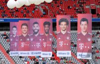 Fussball 1. Bundesliga Saison 21/22: Teampraesentation FC Bayern Muenchen