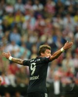 Fussball 1. Bundesliga, Supercup: FC Bayern Muenchen - Borussia Dortmund