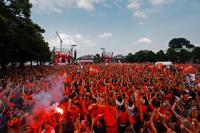 FUSSBALL WM 2010: Holland feiert in Amsterdam