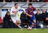 FUSSBALL  International CHL 09/10 : VfB Stuttgart -  FC Barcelona
