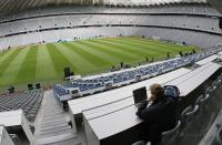 Fussball WM  Stadion Muenchen