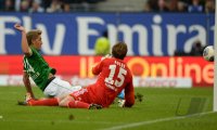 Fussball Saison 1. Bundesliga  Saison 2013/2014: Hamburger SV - SV Werder Bremen