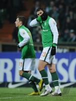 Fussball 1. Bundesliga  09/10  SV Werder Bremen - FC Bayern Muenchen