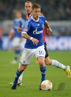 Fussball, 1. Bundesliga12/13: FC Schalke 04 - Hannover 96