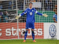 Fussball DFB Pokal Viertelfinale 13/14: Torwart Diego Benaglio (VfL Wolfsburg)