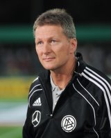 Fussball International  U 20 Laenderspiel:  Trainer Frank Wormuth (Deutschland)