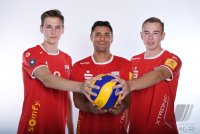 Volleyball 1. Bundesliga  Saison 17/18: Fotoshooting TV Rottenburg Media Day