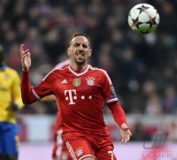 Fussball International CHL Saison 13/14: Franck Ribery (FC Bayern Muenchen)