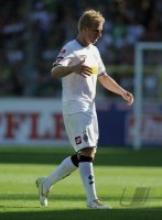 Fussball 1. Bundesliga  Saison 2011/2012:  Mike Hanke (Borussia Moenchengladbach)