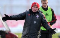 Fussball 1. Bundesliga: Training beim FC Bayern Muenchen