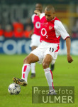 Fussball UCL - Arsenal: GILBERTO Einzelaktion