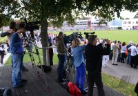 Fussball 1. Bundesliga :  Training beim FC Bayern Muenchen