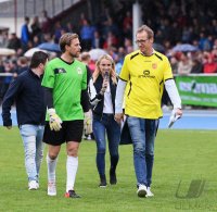 Fussball / Promi-Benefizfu&Atilde;ballspiel in Tuebingen
