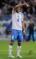 Fussball International EM 2012-Qualifikation:  Emir Spahic (Bosnien-Herzegowina)
