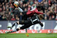 Fussball 1. Bundesliga, Saison 2011/2012: Hannover 96 - Borussia Moenchengladbach