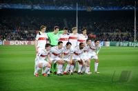 FUSSBALL  International CHL 09/10 :  Teamfoto VfB Stuttgart