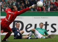 Fussball 1. Bundesliga: Bremen - Berlin