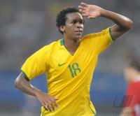 FUSSBALL  Olympia 2008  Peking  Spiel um Platz 3 Belgien - Brasilien