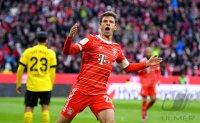 Fussball 1. Bundesliga 22/23: FC Bayern Muenchen - Borussia Dortmund