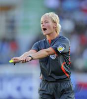 Fussball Frauen FIFA U 20  WM  2008  Schriedsrichterin Steinhaus (GER)