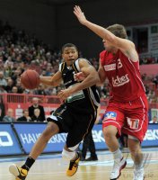 Basketball  1. Bundesliga  11/12  Walter Tigers Tuebingen - LTI Giessen 46ers